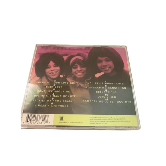 20th Century Masters The Best Of Diana Ross The Supremes CD 1999 Motown Records - Picture 2 of 4
